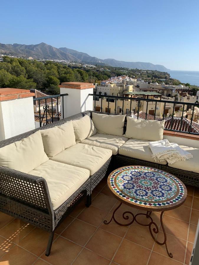 Apartamento Playa Burriana, Stor Terass, Havsutsikt, Pool Nerja