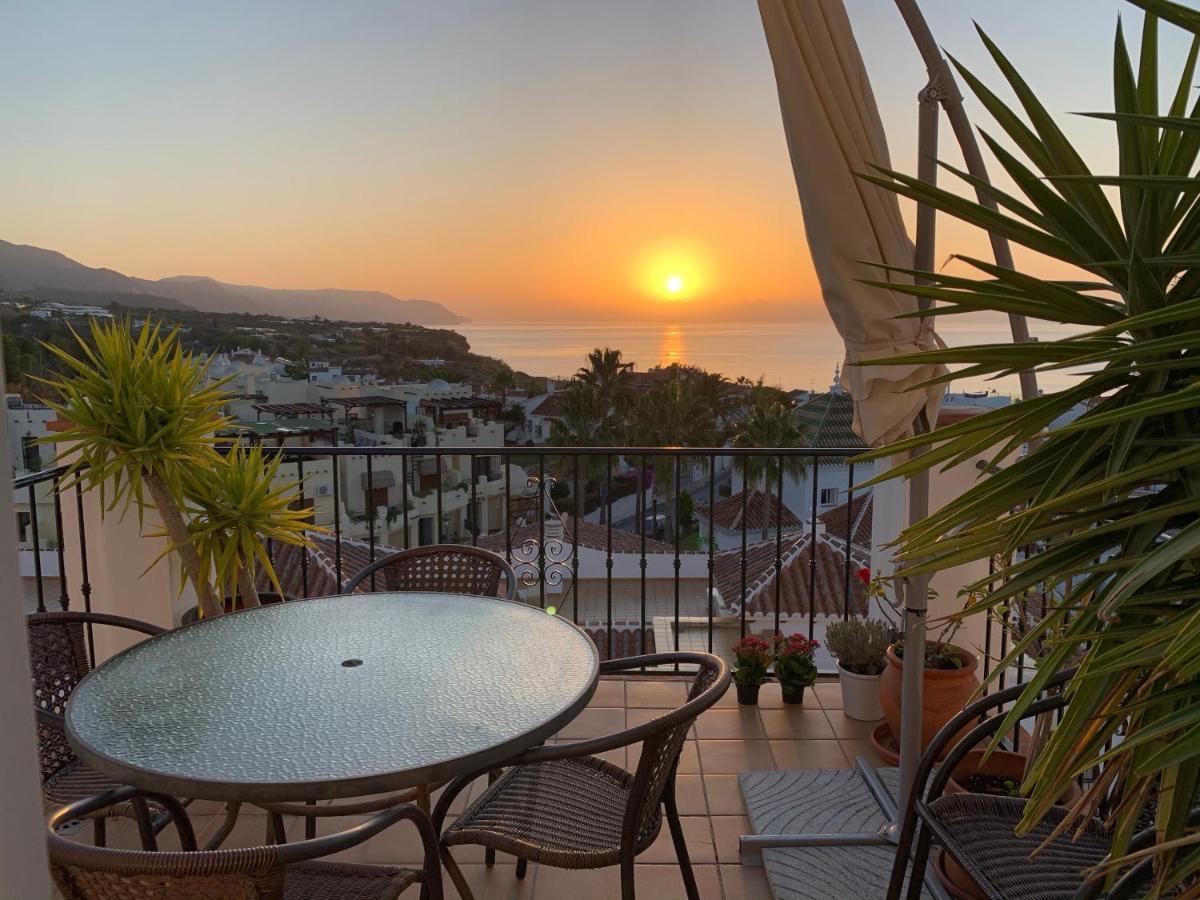Playa Burriana, Stor Terass, Havsutsikt, Pool * Nerja