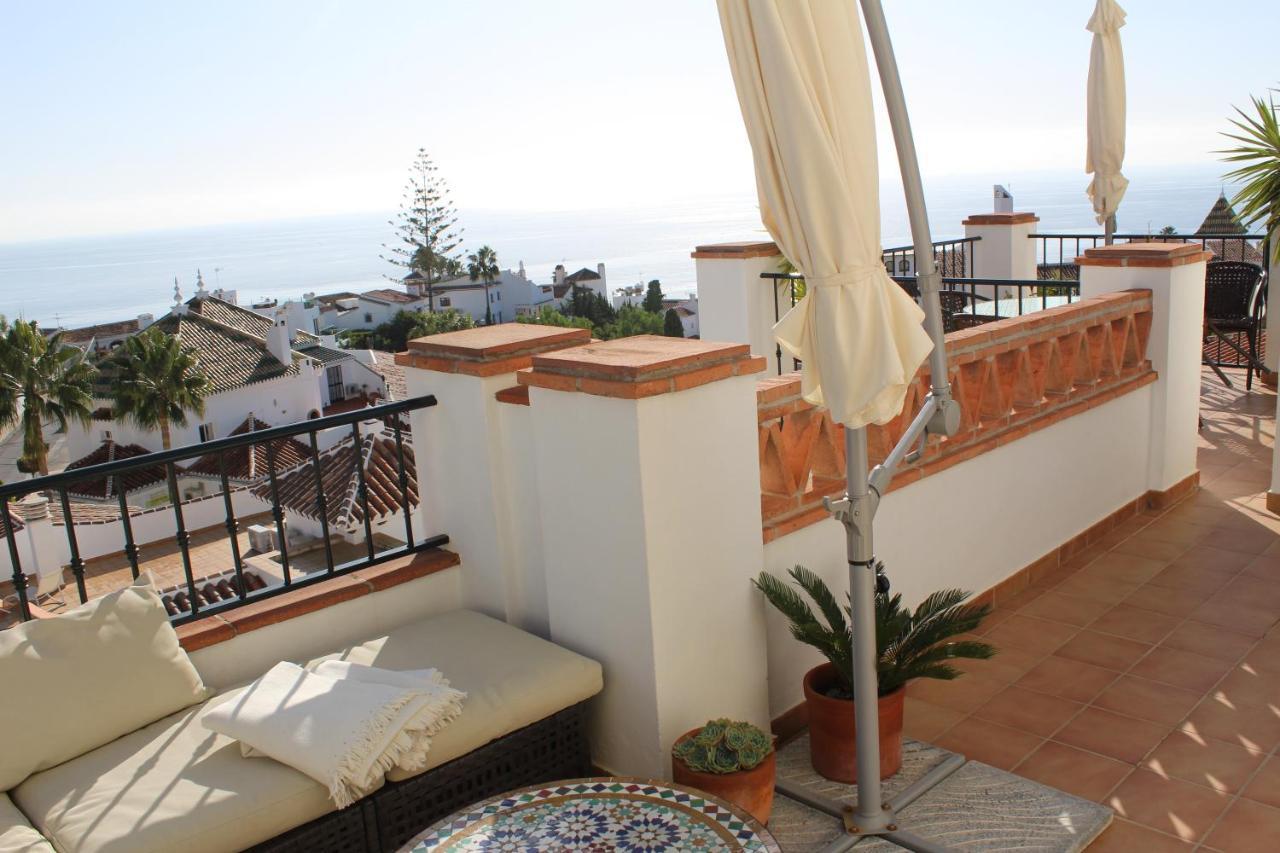 Playa Burriana, Stor Terass, Havsutsikt, Pool Apartamento