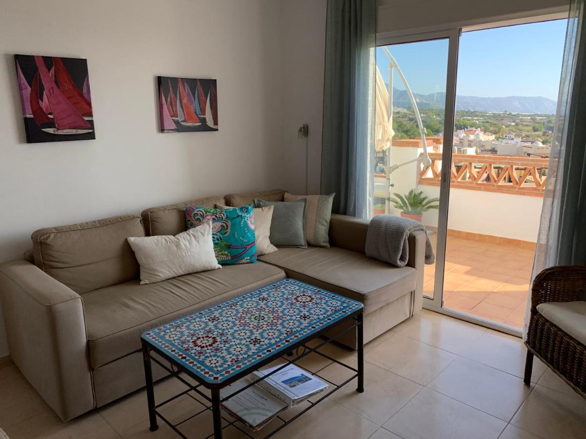 Apartamento Playa Burriana, Stor Terass, Havsutsikt, Pool Nerja