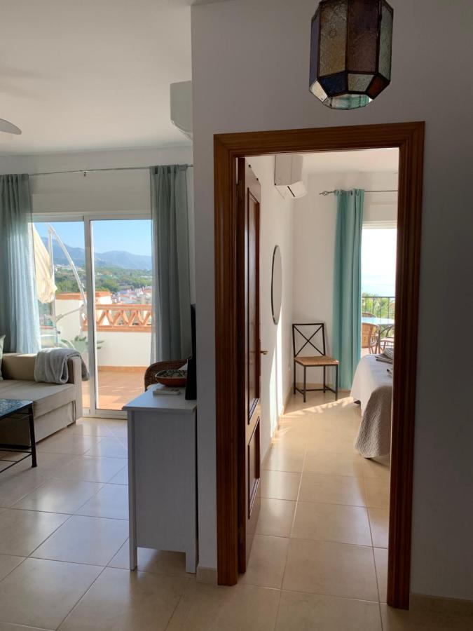Apartamento Playa Burriana, Stor Terass, Havsutsikt, Pool Nerja