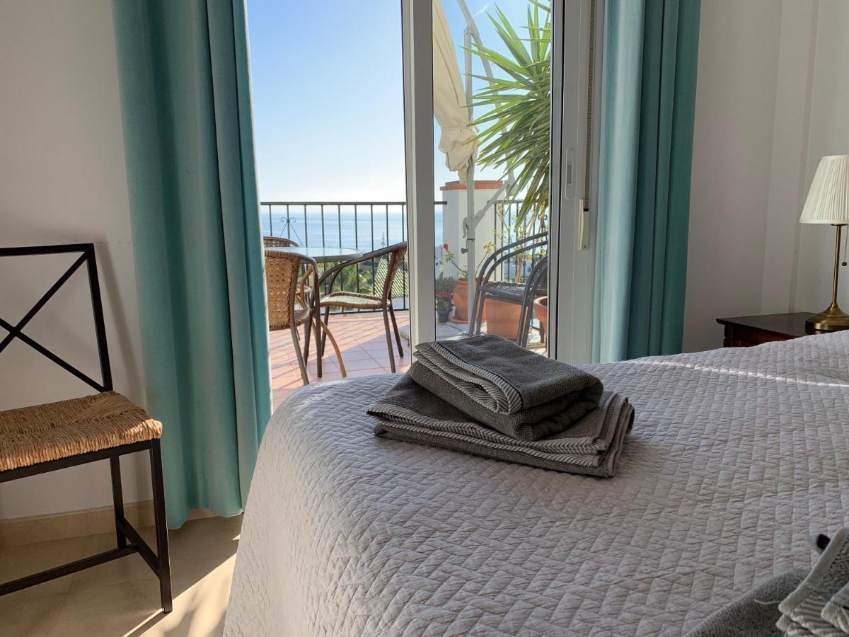Playa Burriana, Stor Terass, Havsutsikt, Pool Apartamento Nerja