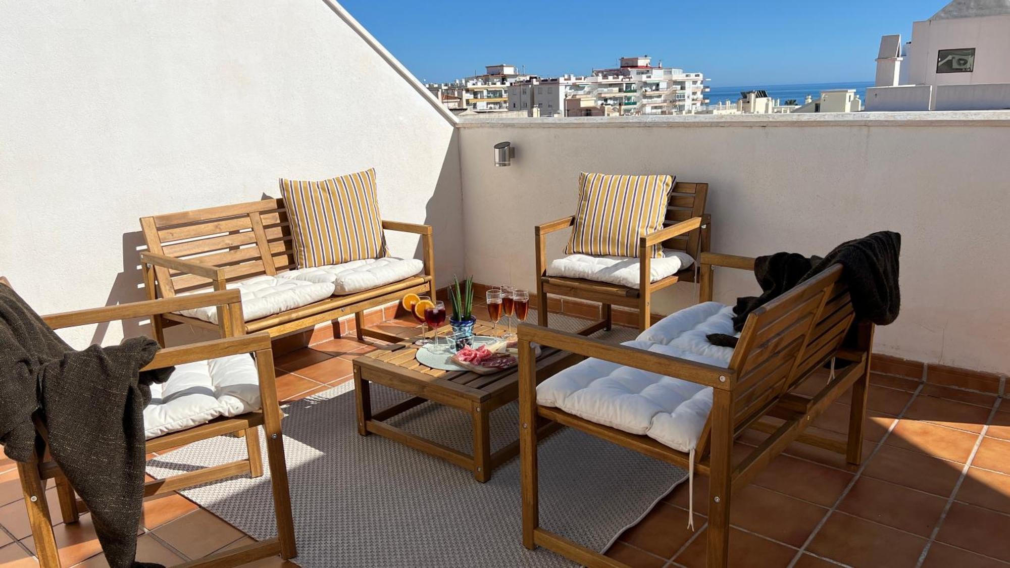 Torrecilla Penthouse With Private Roof Terrace In Close To The Sea * Nerja