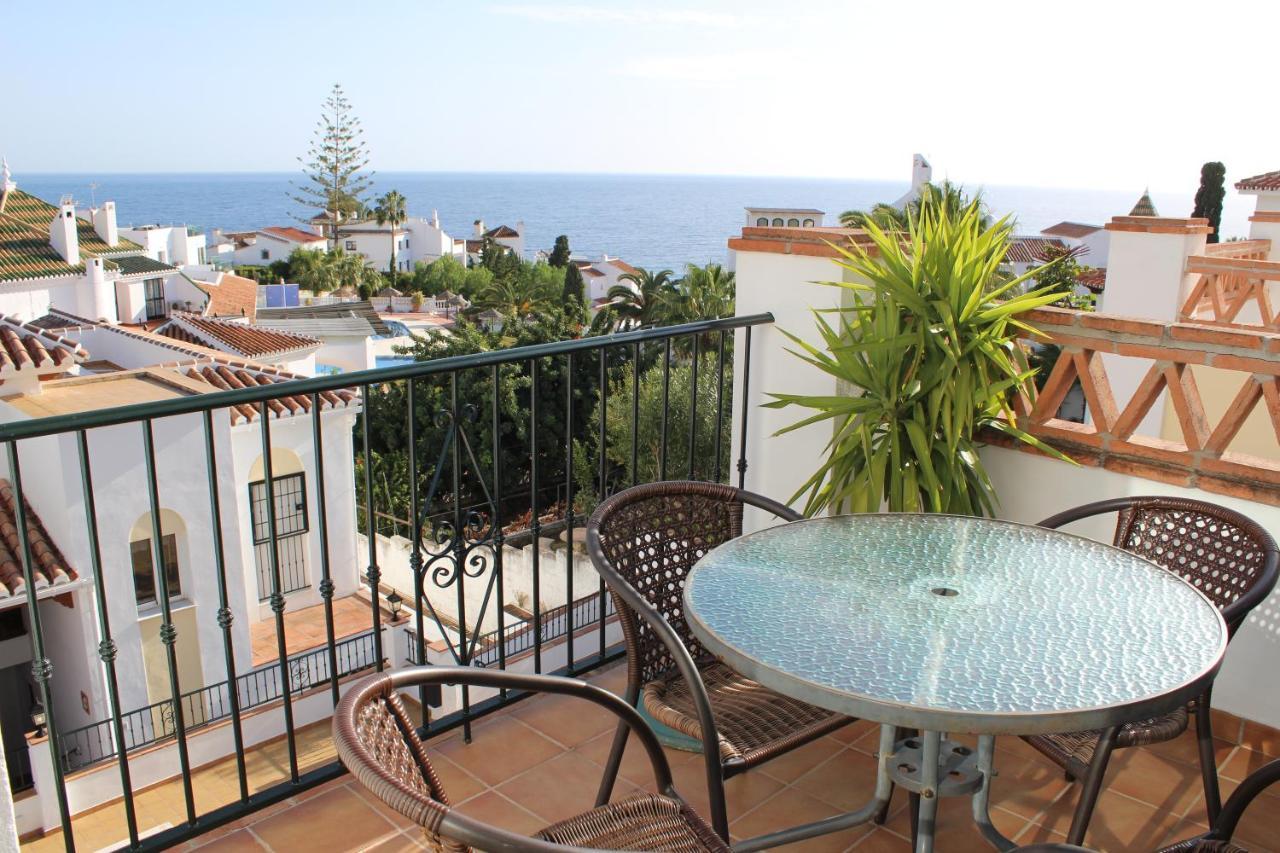 Playa Burriana, Tva Terasser, Havsutsikt, Pool * Nerja
