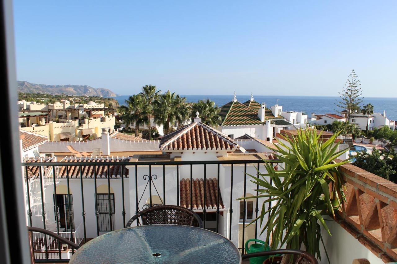 Playa Burriana, Tva Terasser, Havsutsikt, Pool * Nerja