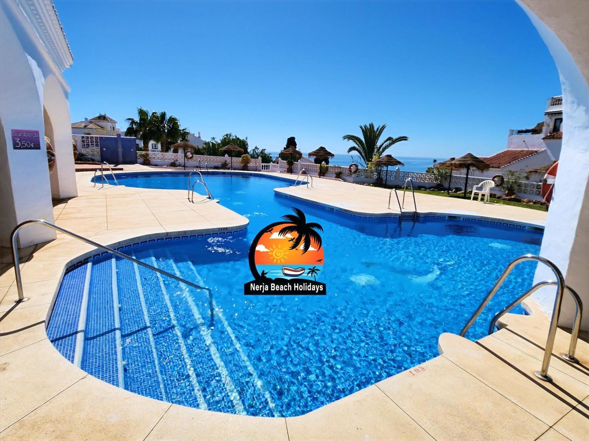 2 Bed With Sea View Near Burriana Apartment *
