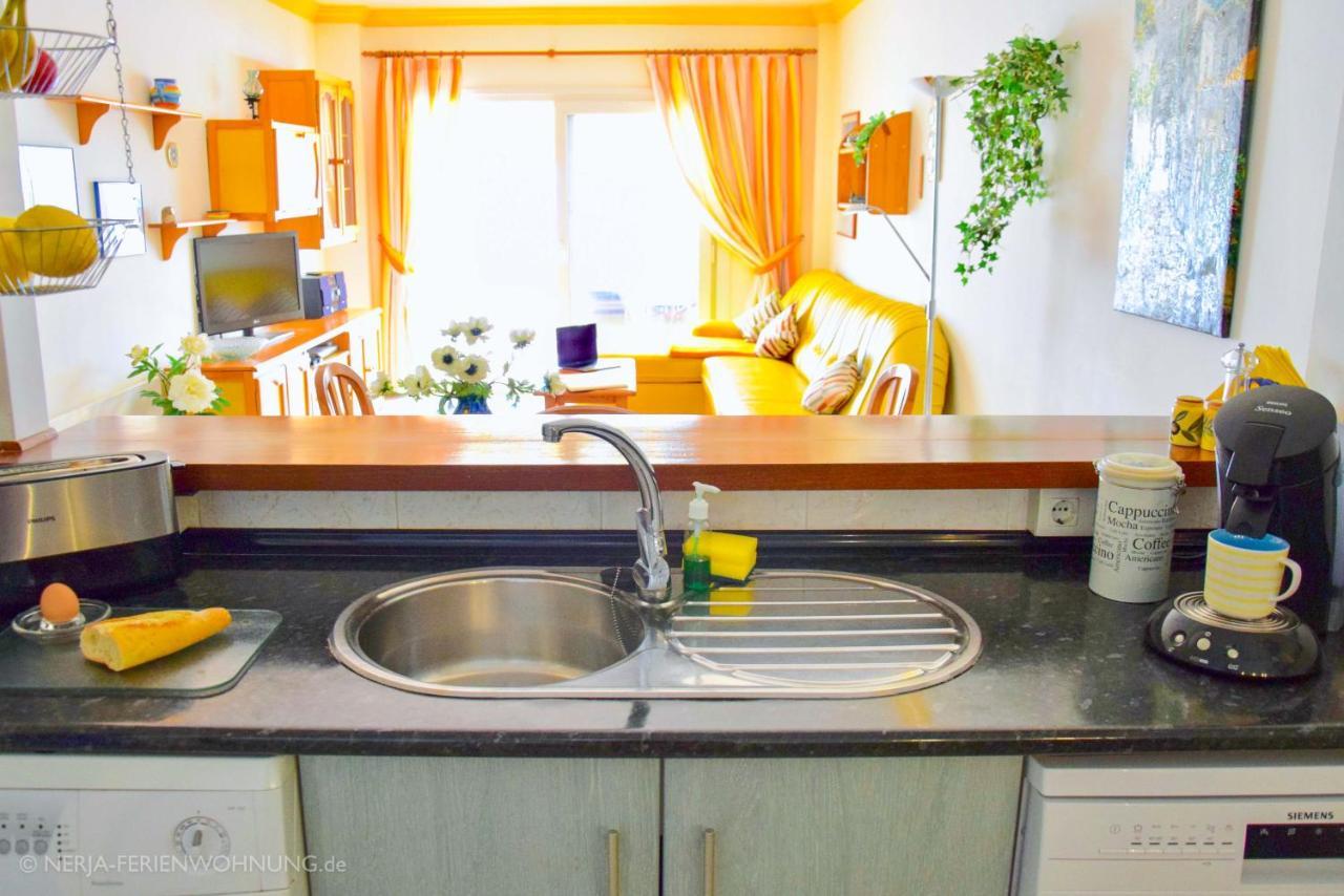 Komfortable Erste Strandreihe Playa Burriana Appartement Nerja